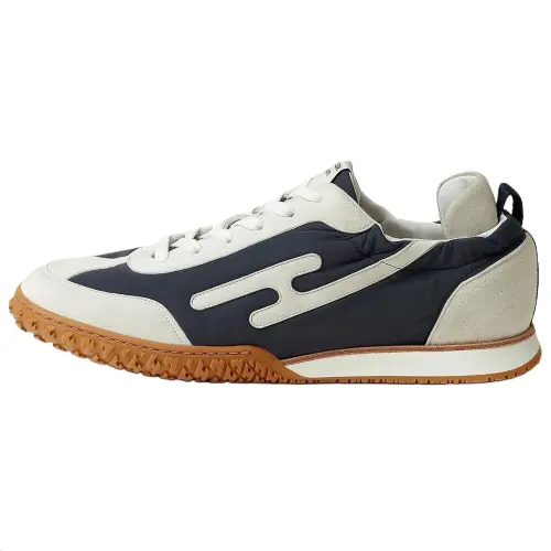 HERMES Jet Low top Casual Shoes Men's Blue White