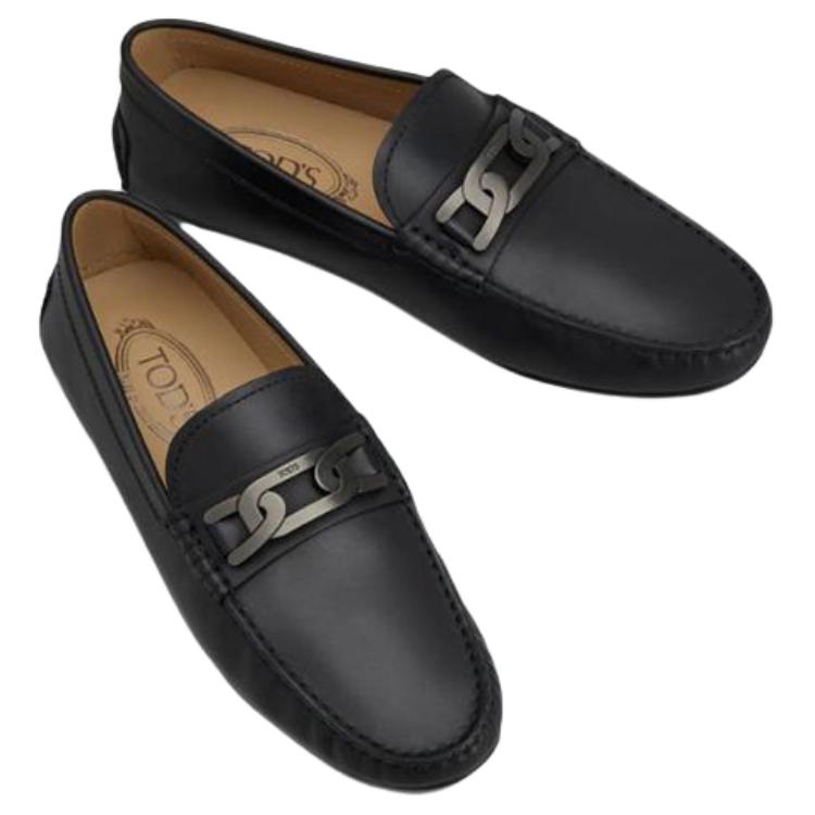 TOD'S Cable Link Slip On Loafers