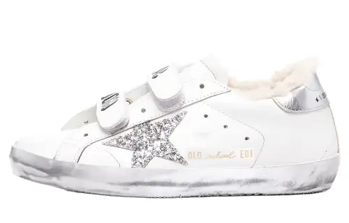 Golden Goose Old School Low top Skateboard Shoes Women's White