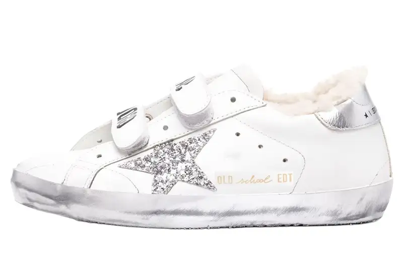Golden Goose Old School Low top Skateboard Shoes Women's White