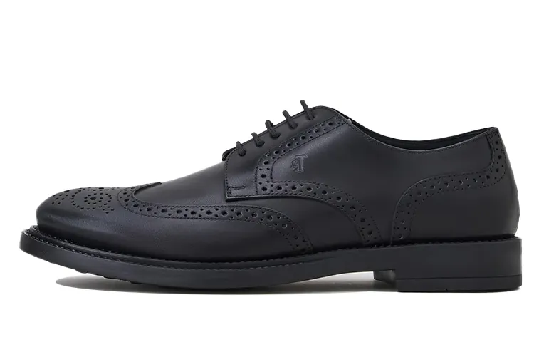 TOD'S wingtip monogram brogues