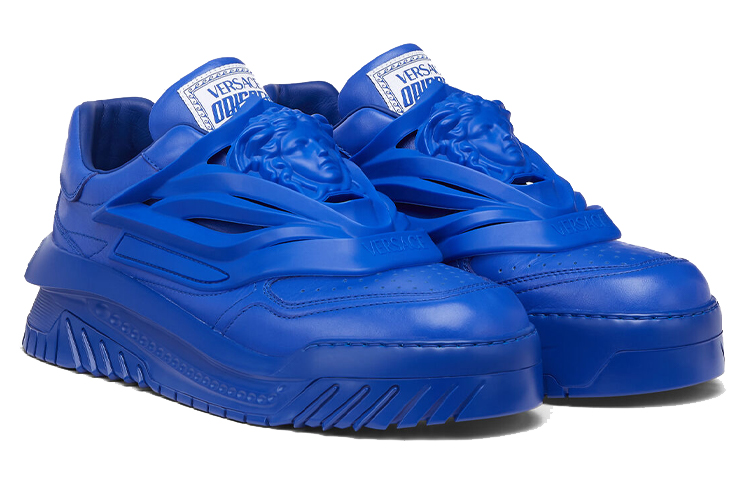 VERSACE Odissea Caged Rubber Medusa Sneaker 'Blue'