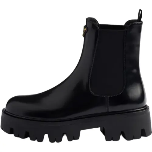 PRADA 16cm Chelsea Boots 5CM Women's Black