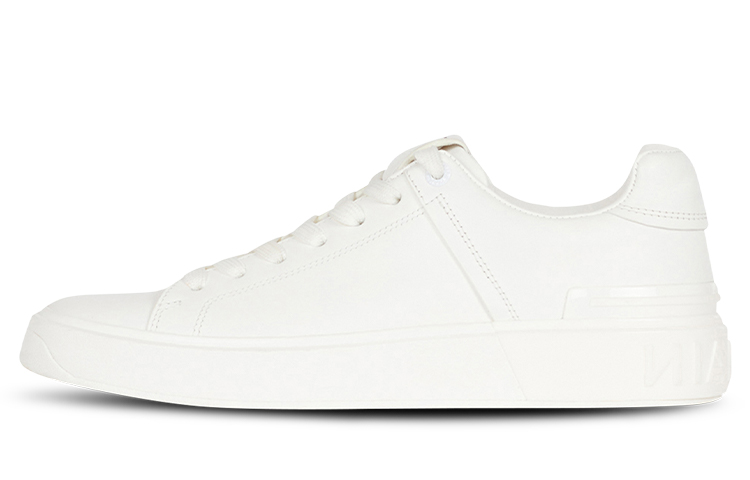 Женские кеды BALMAIN B-Court (белые)