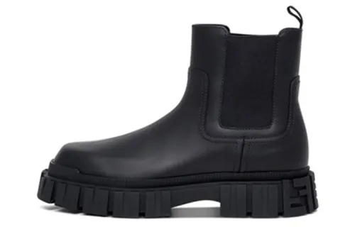 FENDI Slip-On Ankle Boots