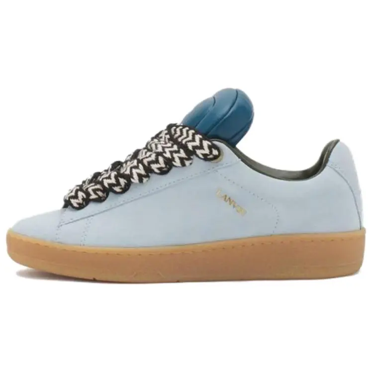 Lanvin Future X Lanvin Hyper Curb Sneakers 'Blue Dark Blue'