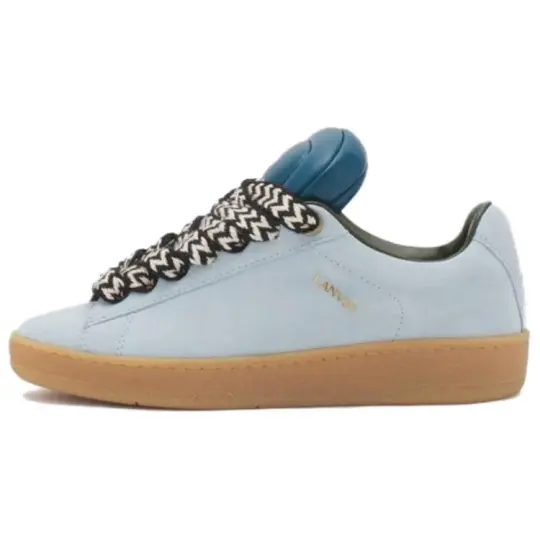 Lanvin Future X Lanvin Hyper Curb Sneakers 'Blue Dark Blue'