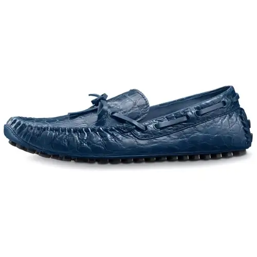 LOUIS VUITTON Arizona Casual Shoes Women's Blue
