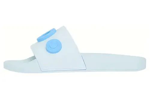 Burberry Slide Slippers Women's Light Blue