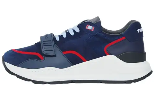Burberry Ramsey Low top Casual Shoes Men's Ocean Blue