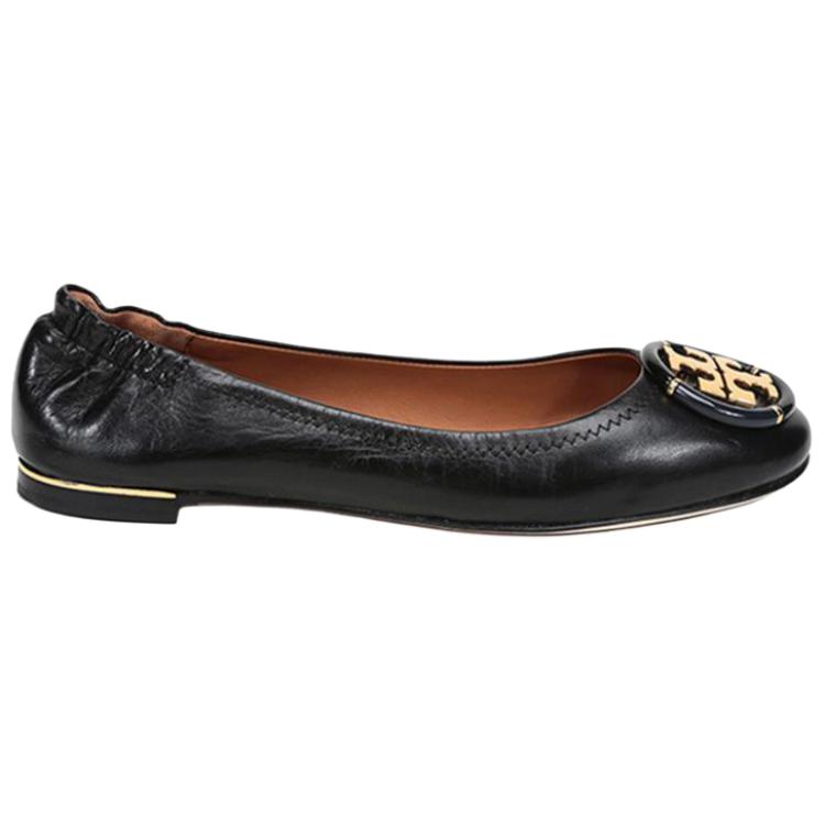 TORY BURCH Minnie Flat Shoes Women's Black