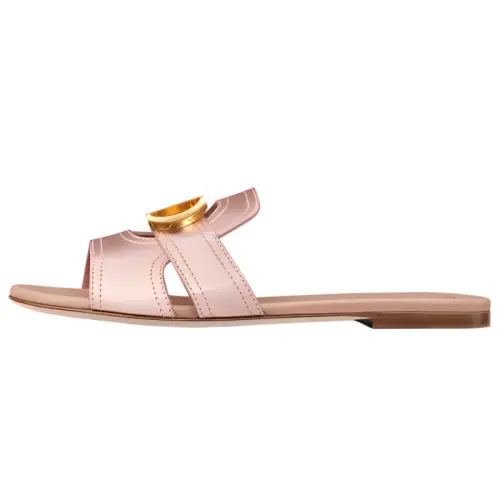 DIOR 30 Montaigne Slide Slippers Women's Pink