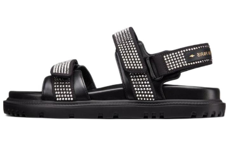DIOR Dior DiorAct Leather Beach Sandals Women's