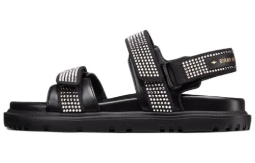 DIOR DiorAct Leather Beach Sandals Women's