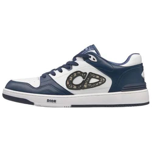 DIOR B57 Low top Skateboard Shoes Men's Marine Blue