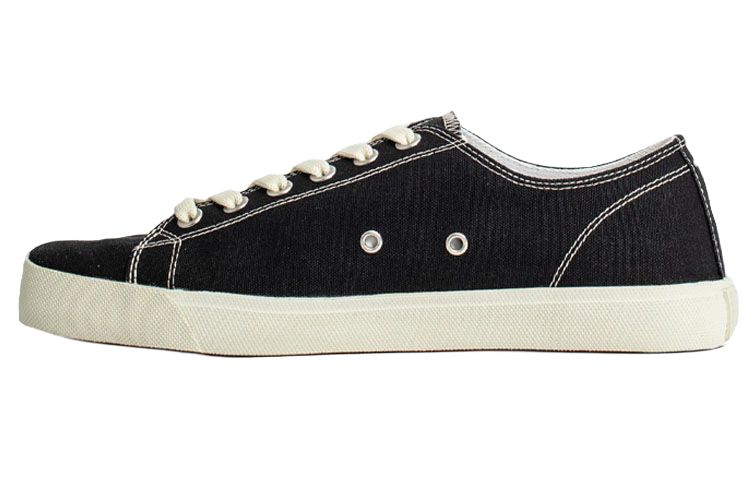 Мужские кеды Maison Margiela Tabi (черно-белые)