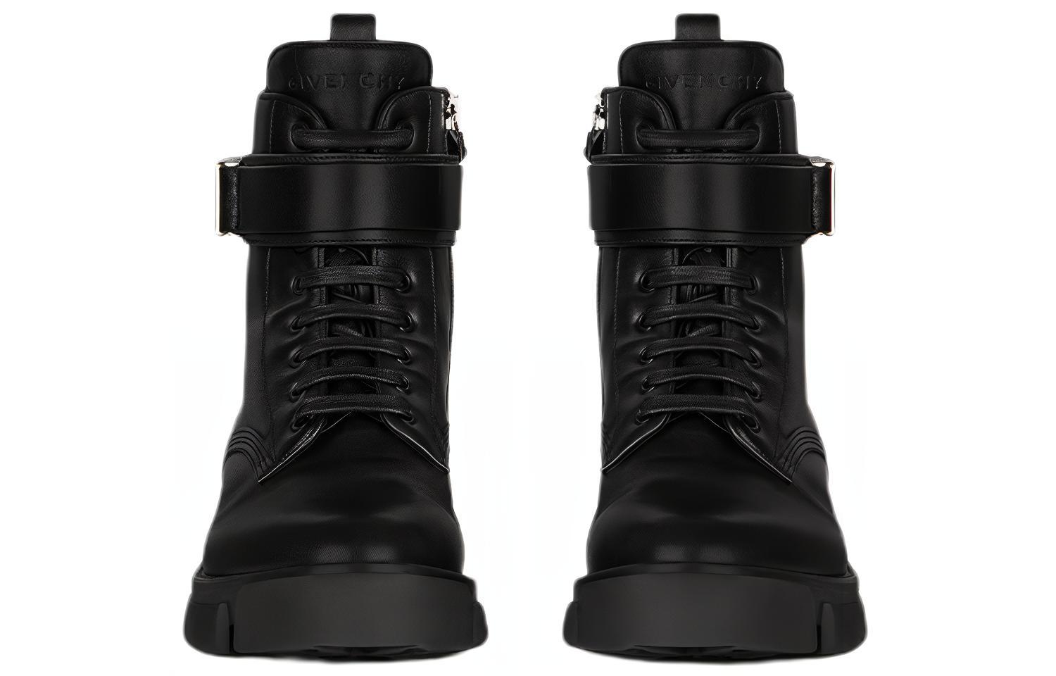 Givenchy Terra 45mm 4G-buckle Lace-up Boots