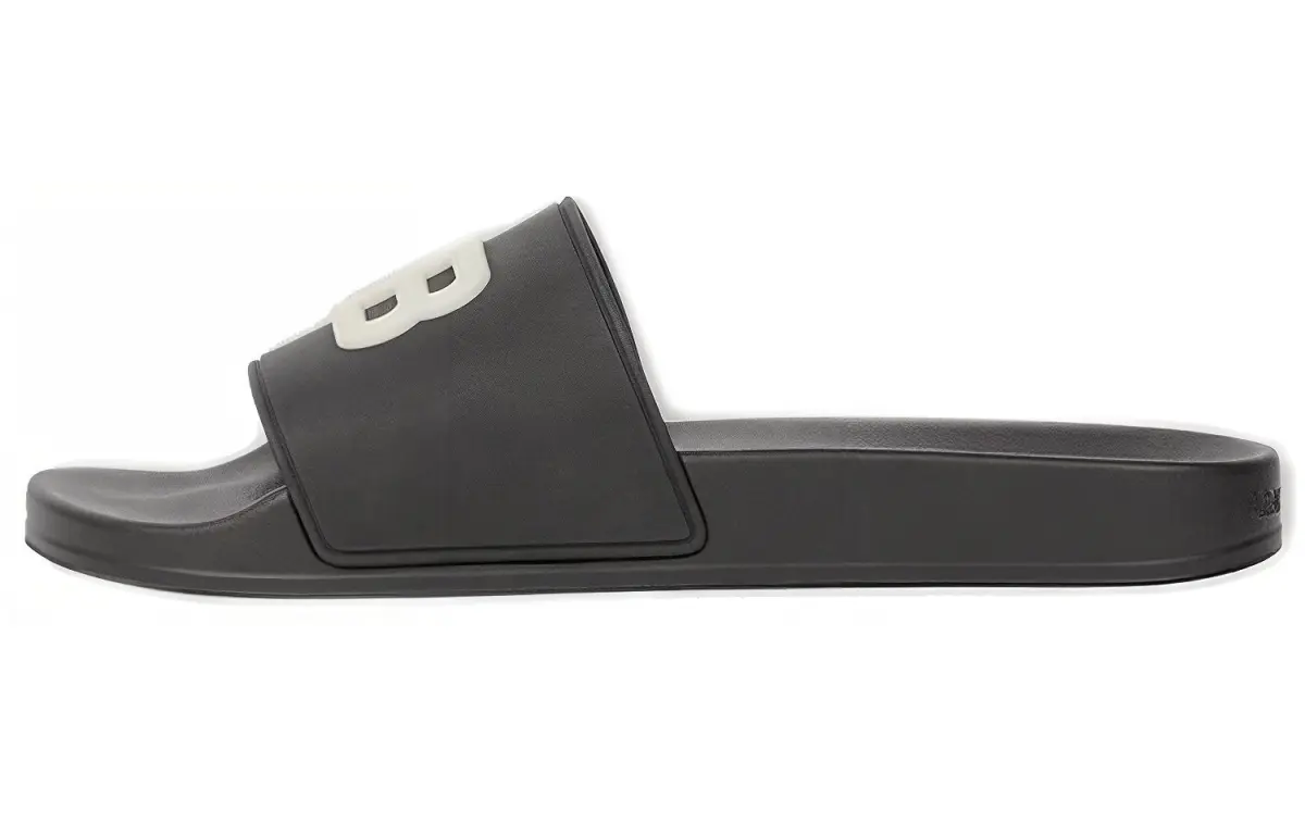 Balenciaga Pool Slides 'Black Glow' Women's