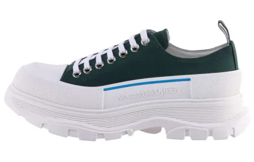 Alexander McQueen Tread Slick Low Sneakers 'Green'