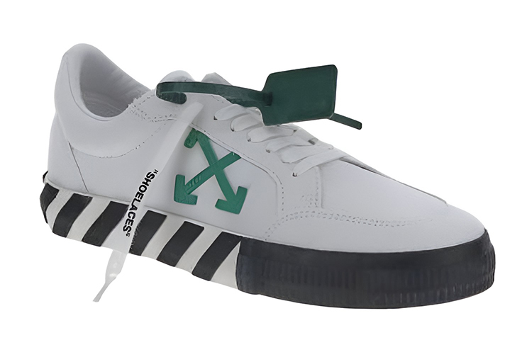 Мужские кеды OFF-WHITE Vulcanized (белый) — фото 3