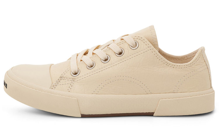 Balenciaga Paris Low Top Sneakers 'White Cotton And White Rubber' Women's