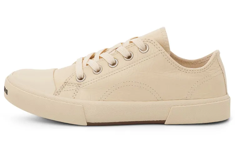 Balenciaga Paris Low Top Sneakers 'White Cotton And White Rubber' Women's