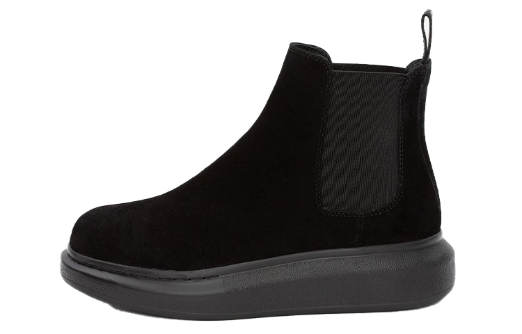 Женские ботинки Alexander McQueen Hybrid (черные)