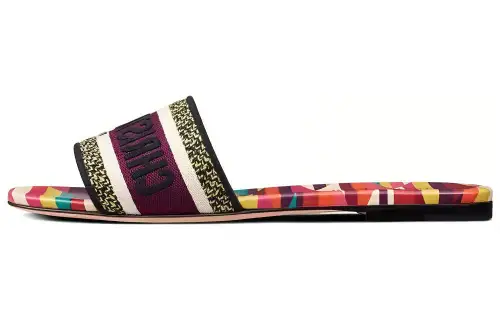 DIOR Dway Slide Slippers Women's Multicolor