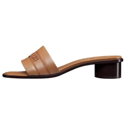 DIOR Dway Slide Slippers 3.5cm Women's Brown