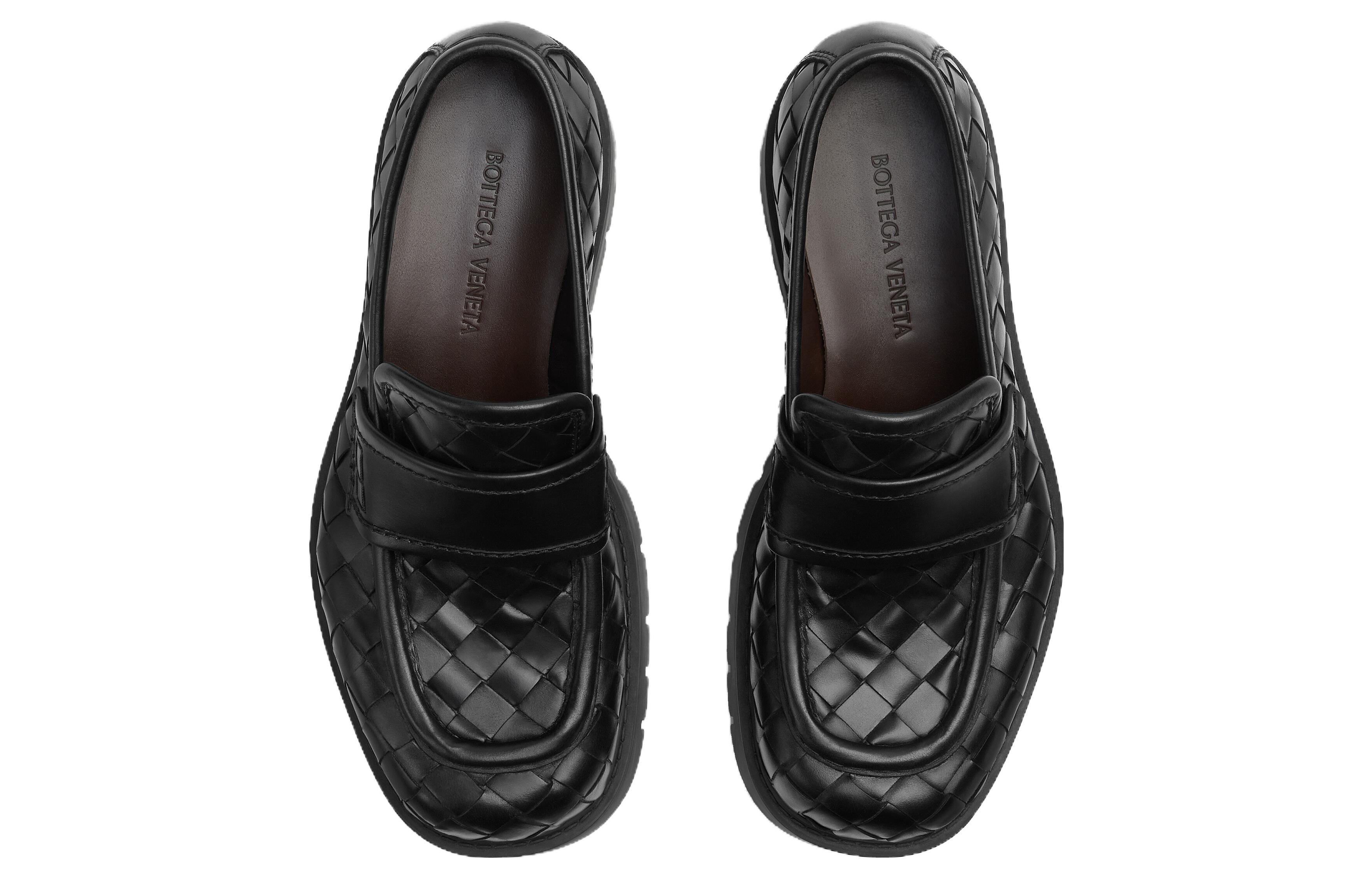 Bottega Veneta Haddock Boat Shoes