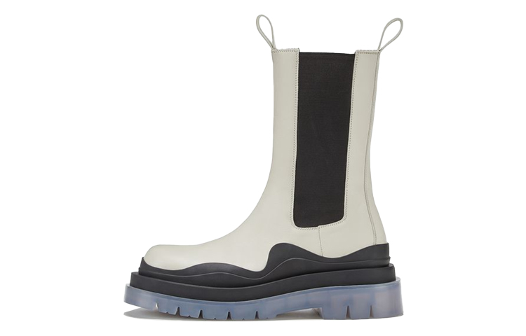 Bottega Veneta Chelsea Boots Women's White