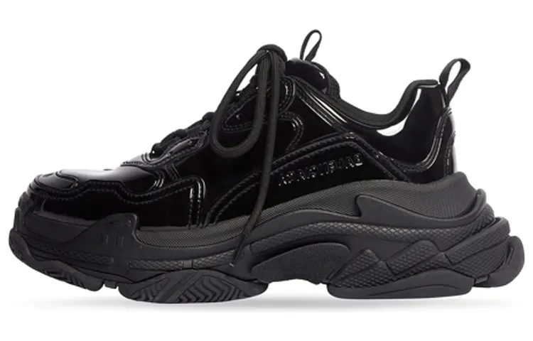 Balenciaga Triple S Black Patent