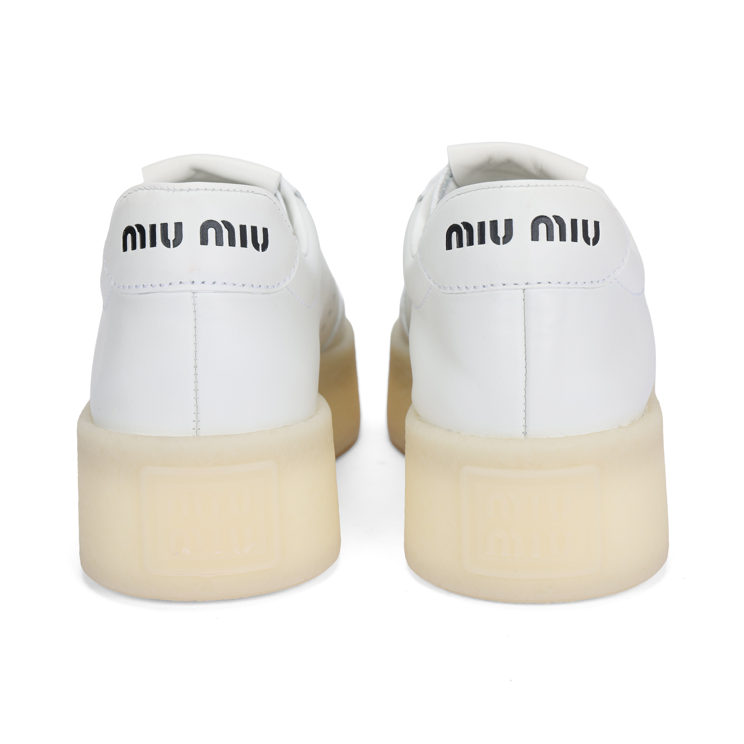 Женские кеды MIU (белые) — фото 4