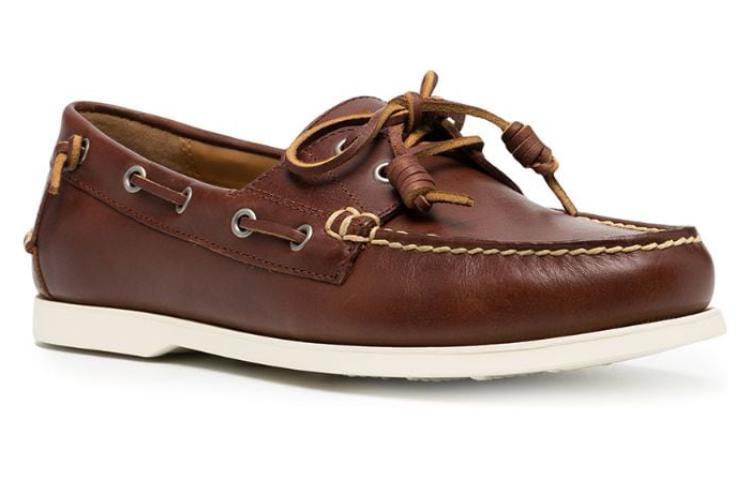 Polo Ralph Lauren Merton leather boat shoes