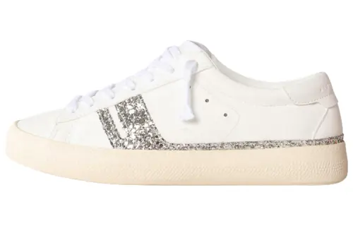 Golden Goose Glitter-trim Low-top Sneakers