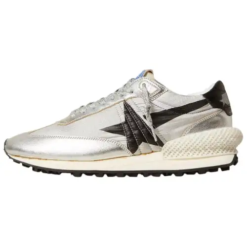 Golden Goose Running Marathon Laminated-leather Sneakers