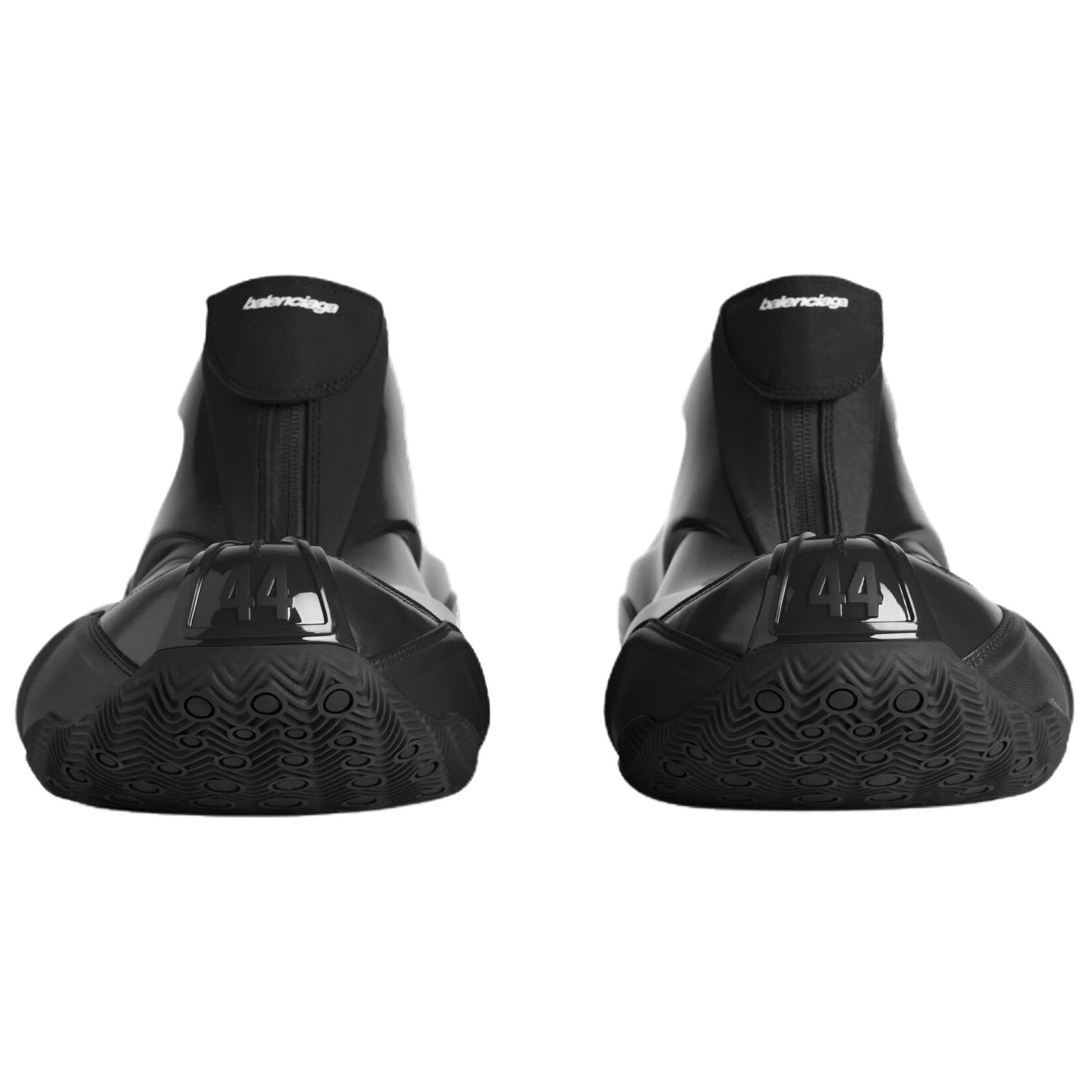 Мужские кроссовки Balenciaga basketball (черные) — фото 4