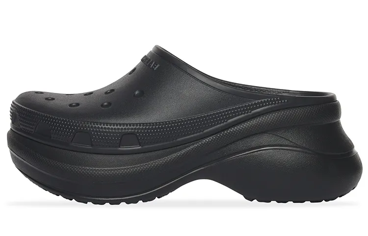 Balenciaga Crocs Mule 'Black Rubber'