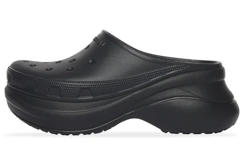 Balenciaga Crocs Mule 'Black Rubber'