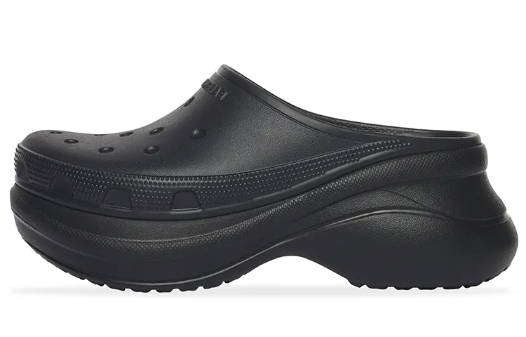 Balenciaga Crocs Mule 'Black Rubber'
