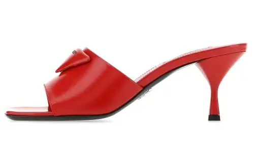 PRADA Slide Slippers Women's Red