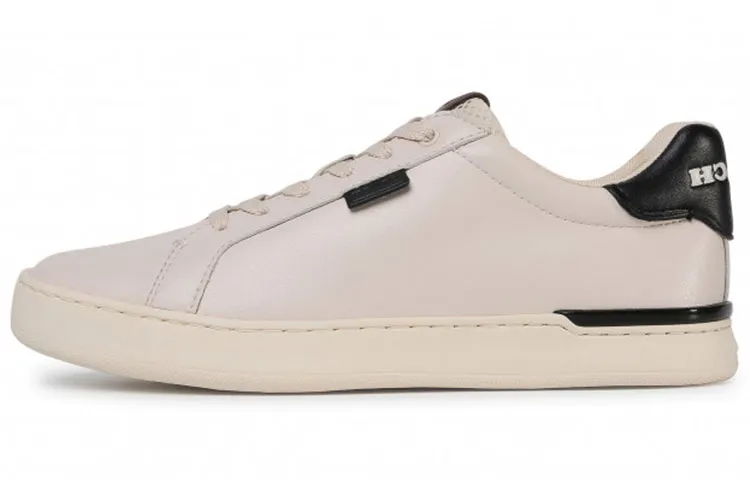COACH CitySole Lace Up Low top Stylish Skateboarding Shoes Men's White