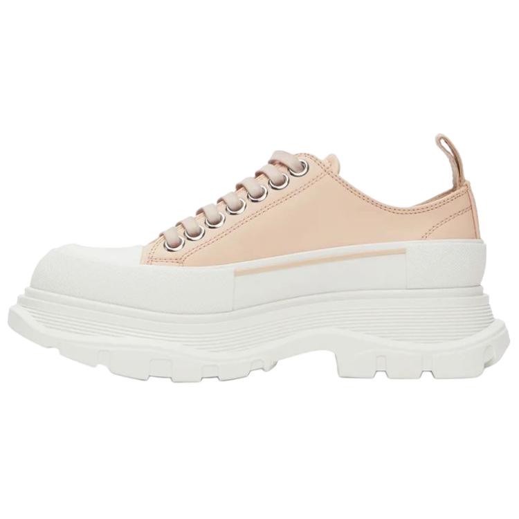 Женские ботинки Alexander McQueen Tread Slick (розовые)