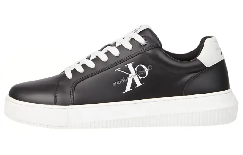Calvin Klein Jeans Logo Printed Lace Up Sneakers