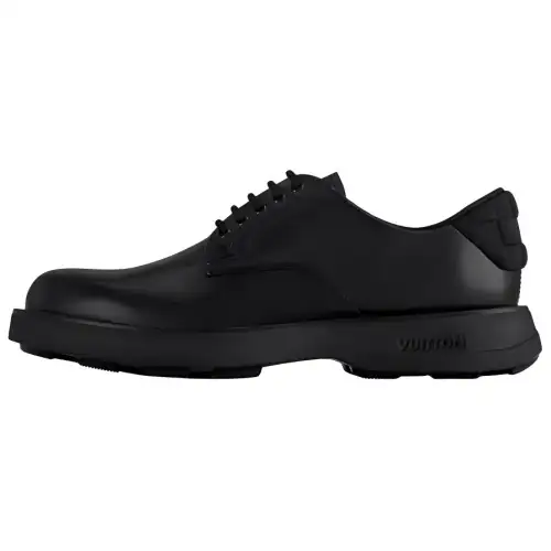 LOUIS VUITTON BASTILLE Cow Leather Casual Shoes Men's Black