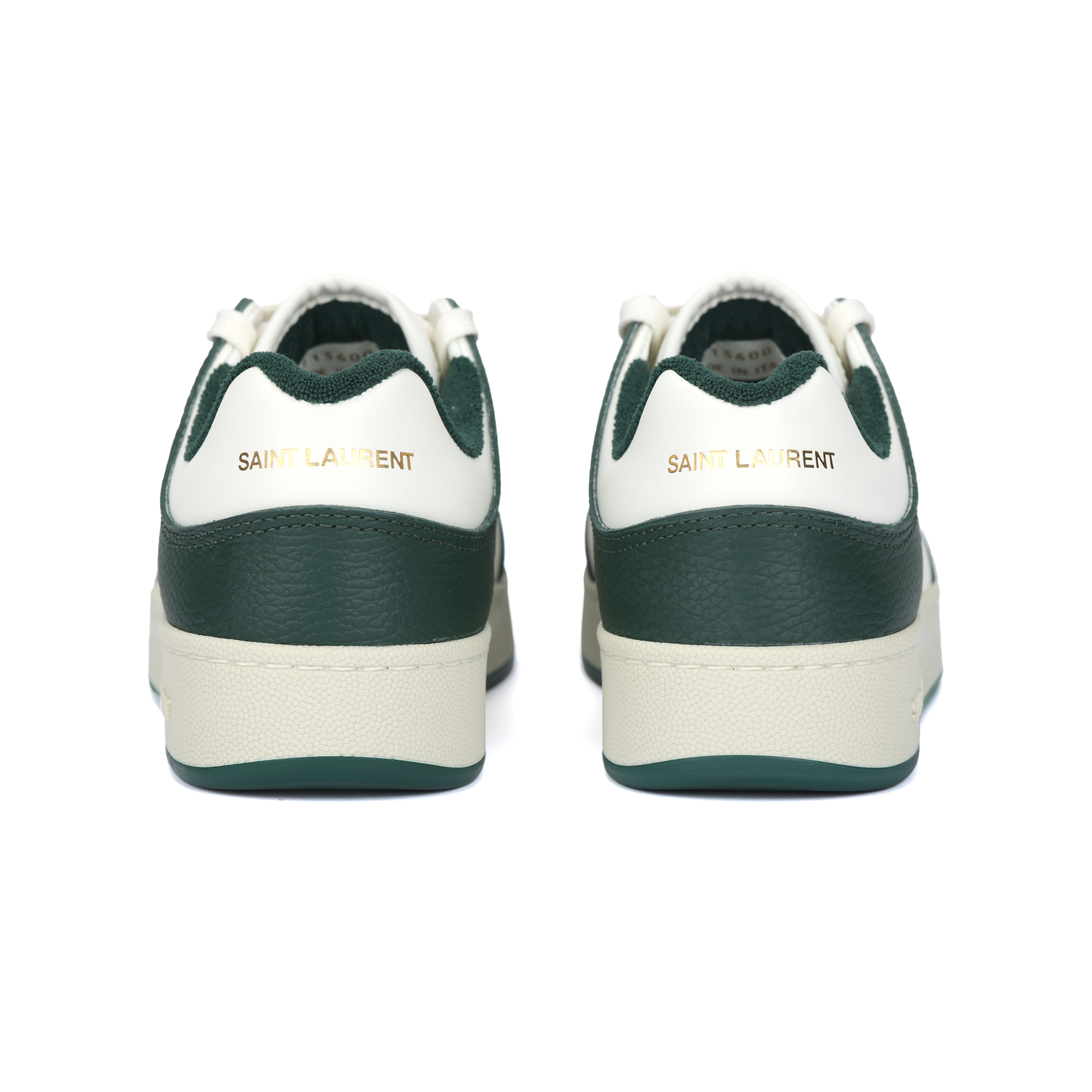 SAINT LAURENT SL/61 Round Toe Low Top Sneakers