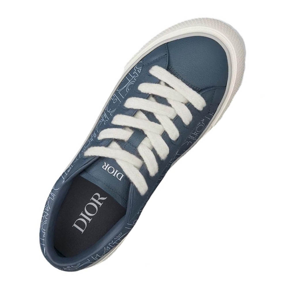 Мужские кеды Dior B33 Spin (синие) — фото 4