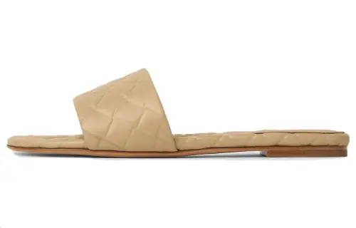 Bottega Veneta Quilted Slip On Sandals Women's