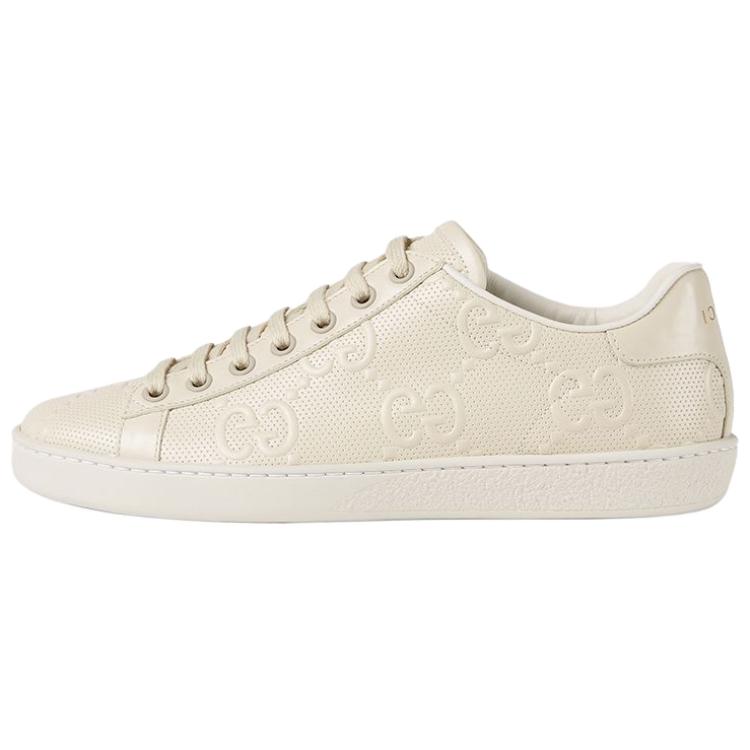 Женские кеды Gucci ACE GG (белые) — фото 1
