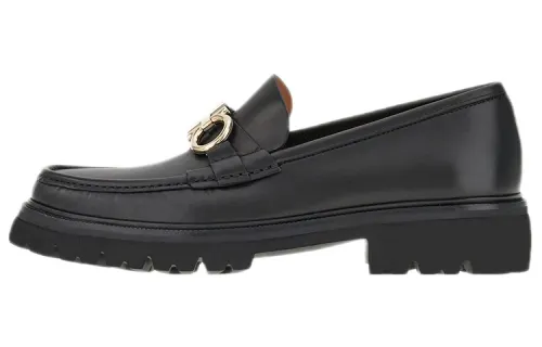 Salvatore Men's Black Bleecker Moccasins Bit Loafers